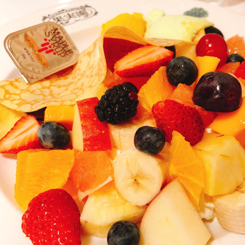 季節のフルーツのクレープ　(果実園 東京店 )