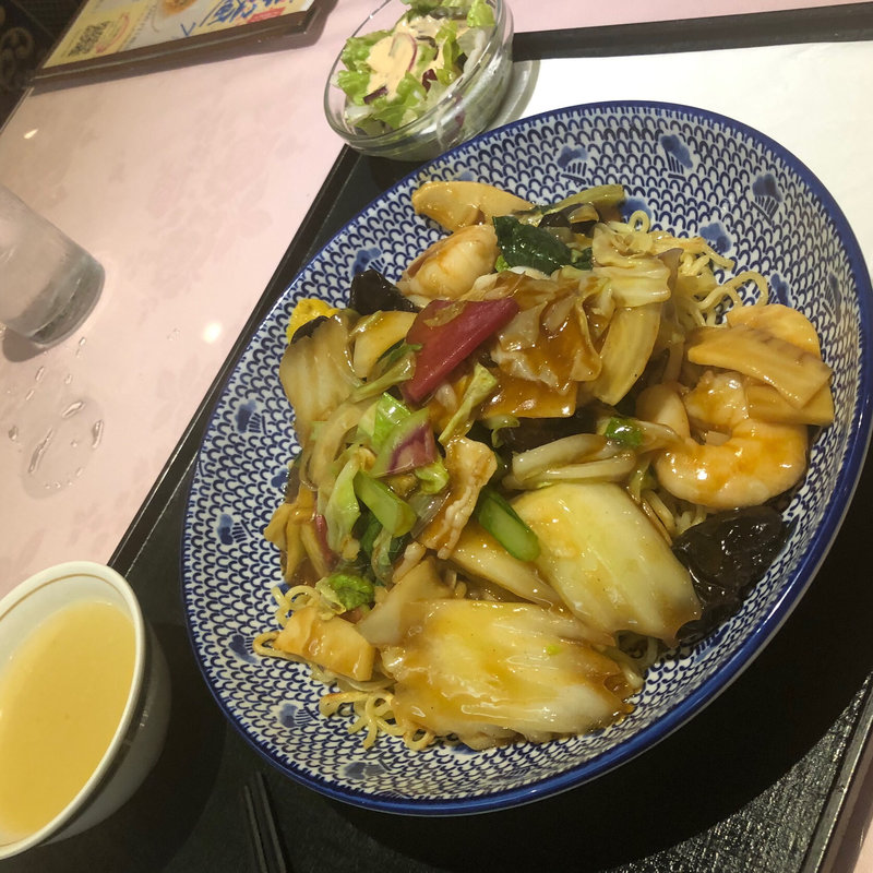 あんかけ五目焼きそば(志苑 本店)