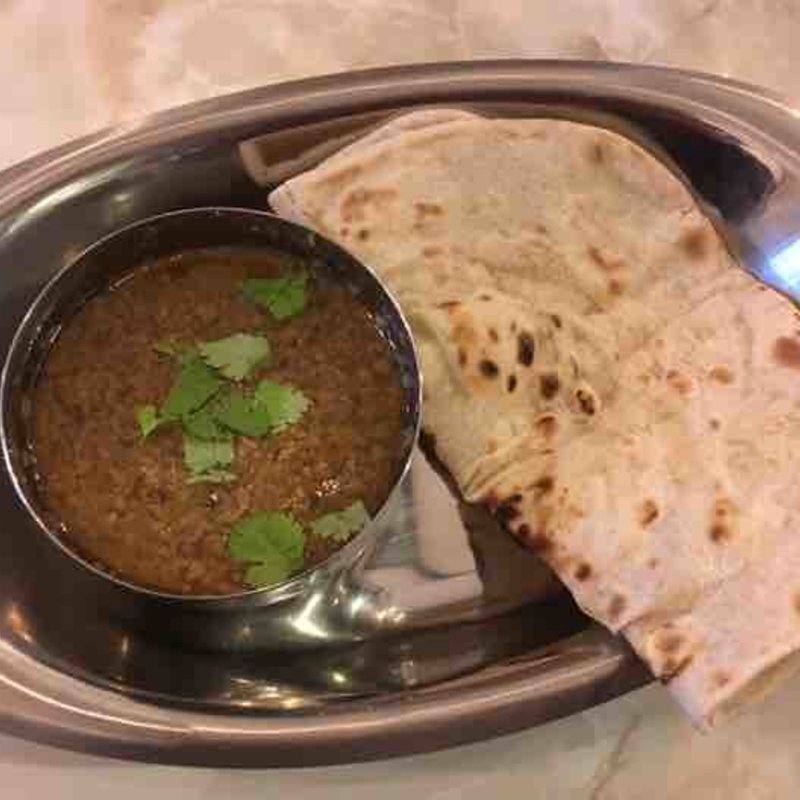 モーニングカレー(キーマ、チャパティ)(ミスターサモサ （Mr. Samosa）)