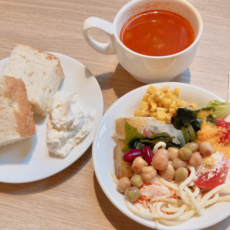 ランチビッフェ(樋上養蜂場「みつばち屋」 （ひのうえようほうじょう）)