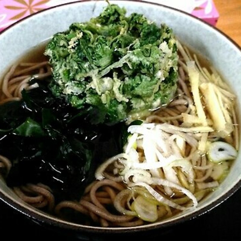 パクチー天そば(稲浪 （いなみ）)