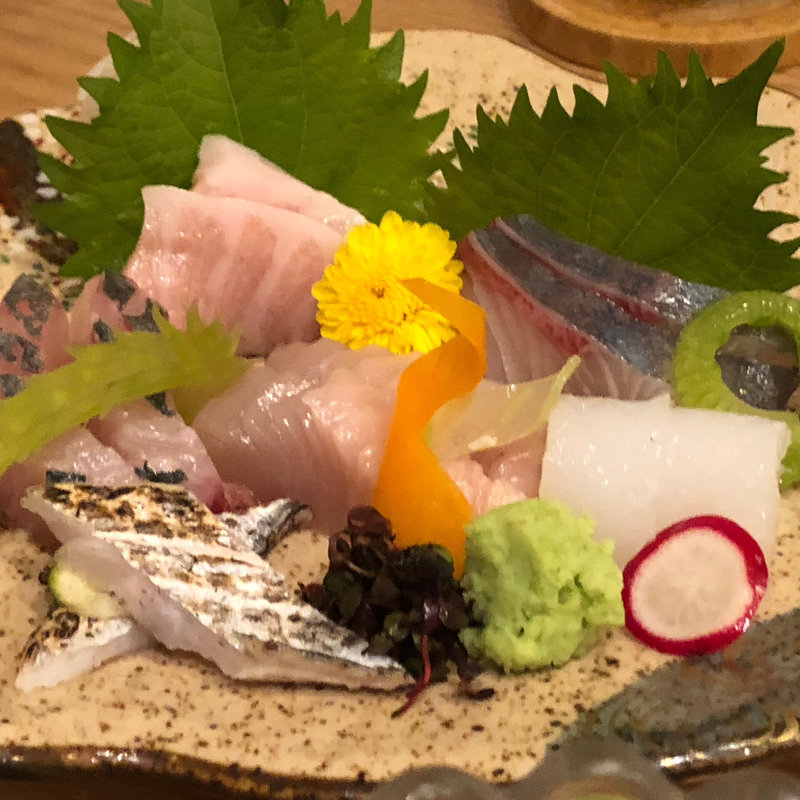 刺身盛合せ(酒蔵 森下)