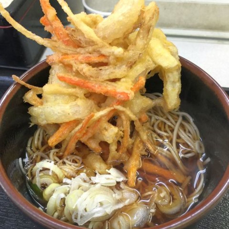 天ぷらそば(めんや)