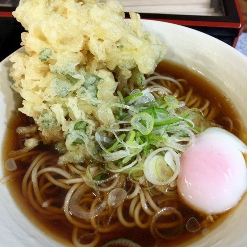 天玉そば(そば処 かめや 新橋店)