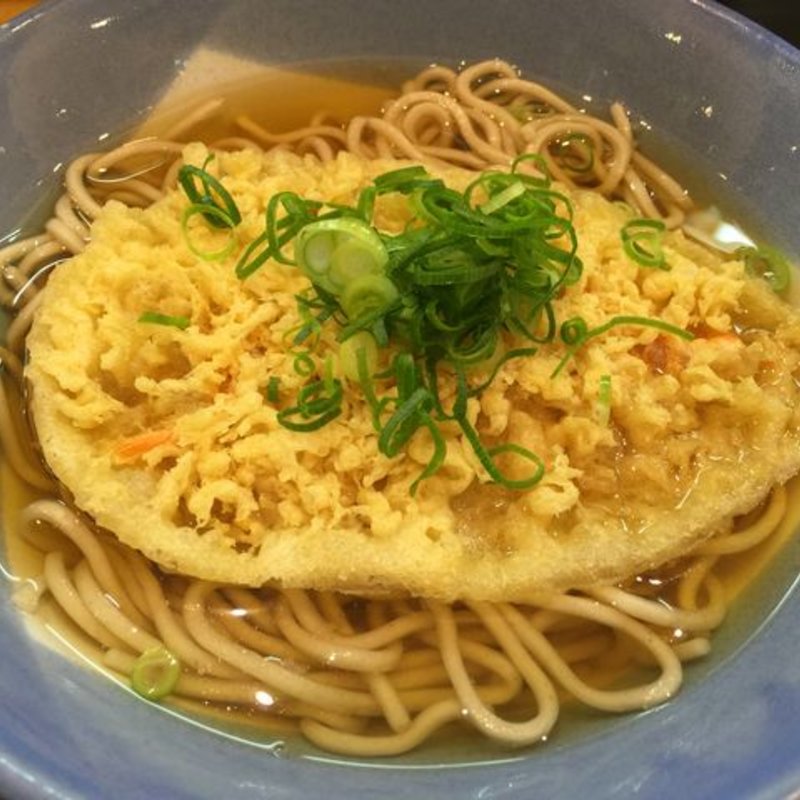 天ぷらそば(若菜そば 阪急梅田駅三階店)