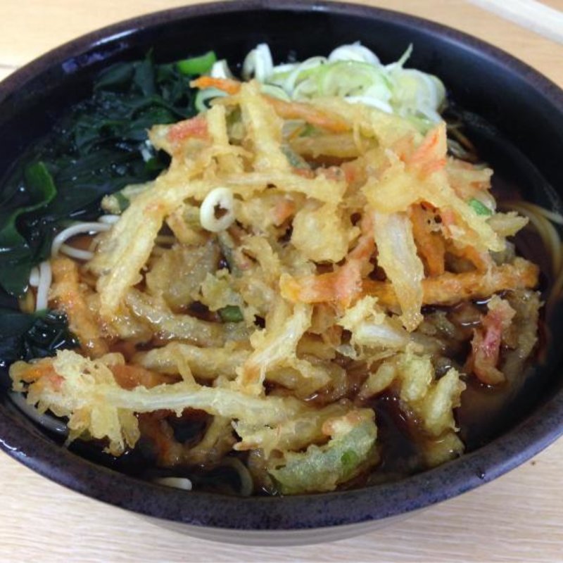 天ぷらそば(ゆで太郎 平河町店)
