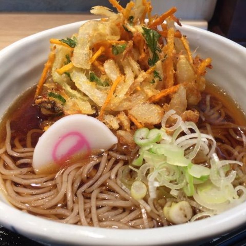 かき揚げそば(そばいち ペリエ海浜幕張)