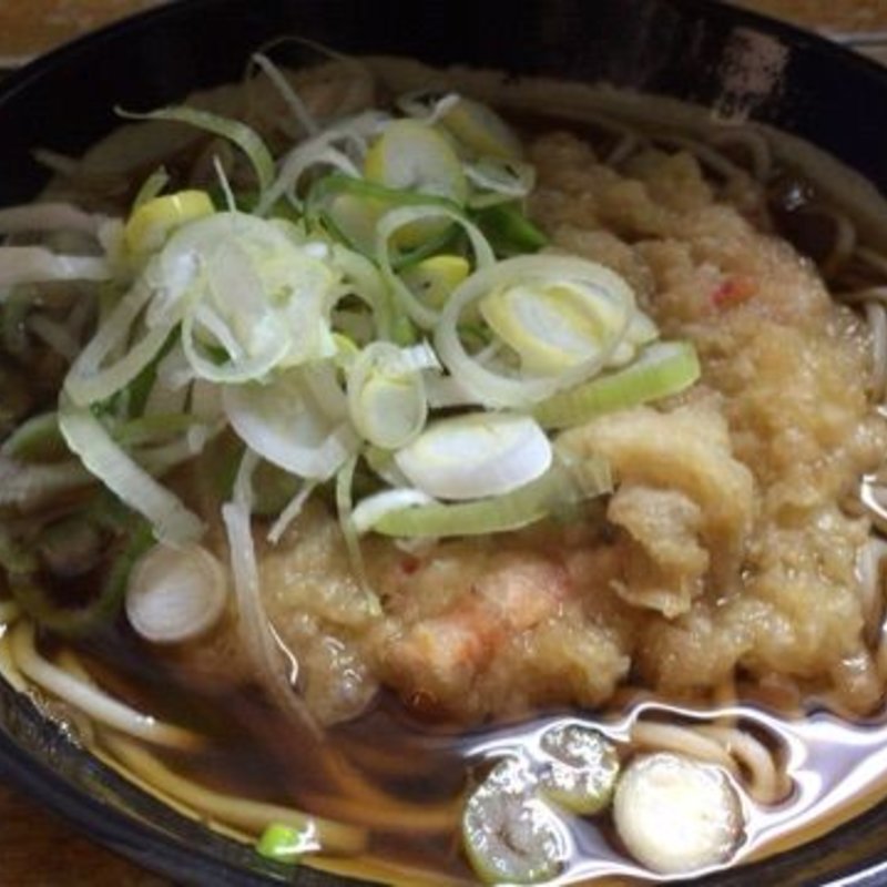 天ぷらそば(立喰そば 田舎)