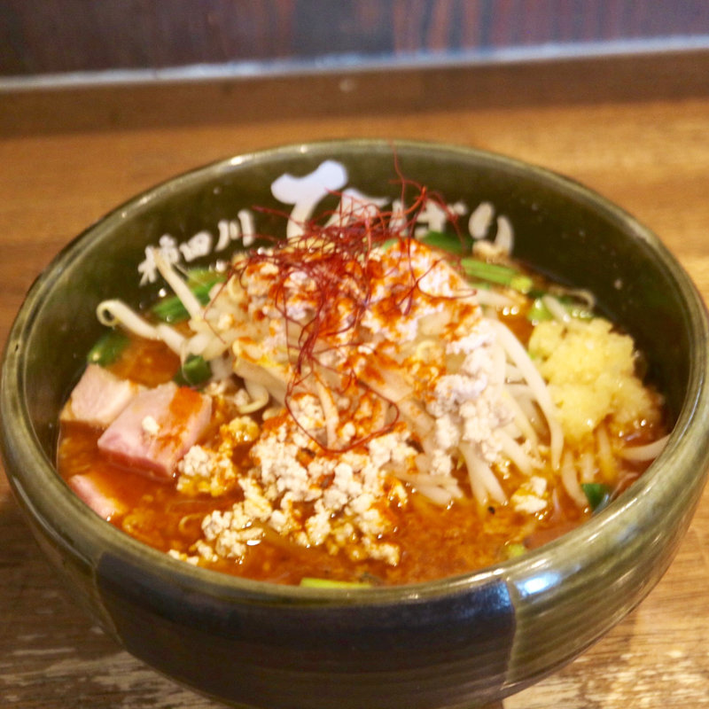 旨辛辛ひばり味噌らーめん(味噌らーめん専門店 柿田川 ひばり)