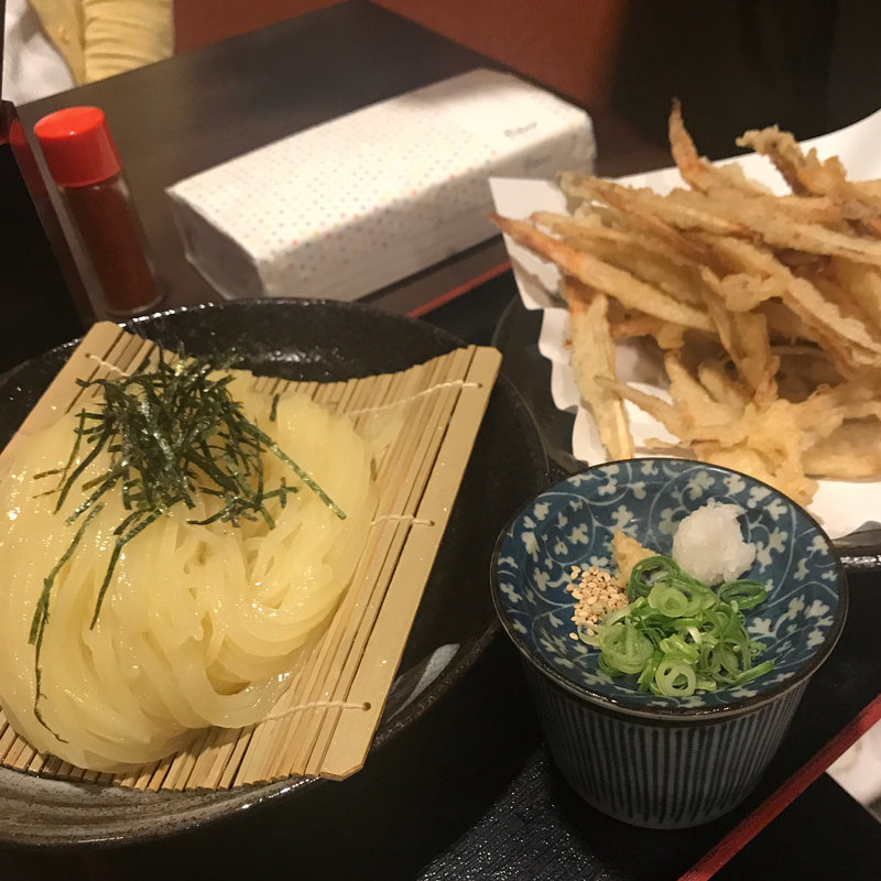 ごぼう天(大地のうどん 東京馬場店)