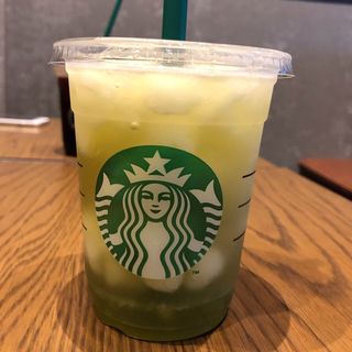 ティバーナフローズンティー香る煎茶×グリーンアップル(スターバックスコーヒー 米沢春日)