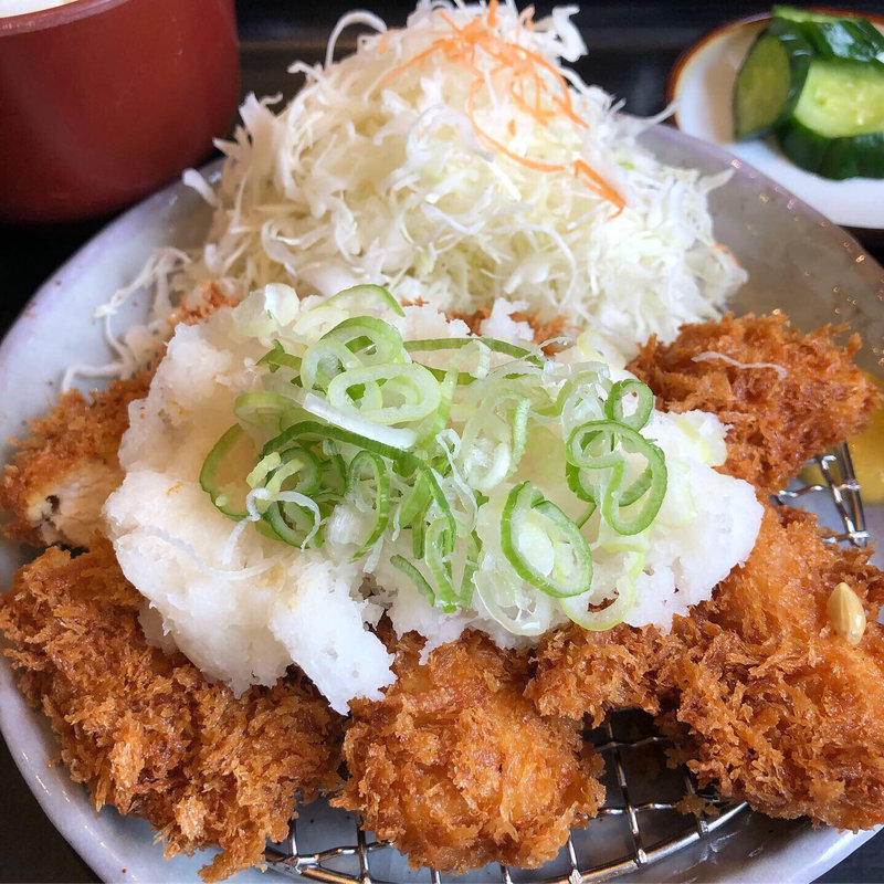 和風おろし若鶏ランチ(とん八 米沢店 （とんぱち）)