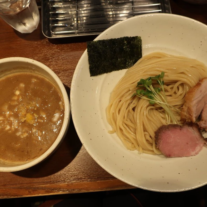 濃厚豚骨魚介つけめん(麺処はら田)