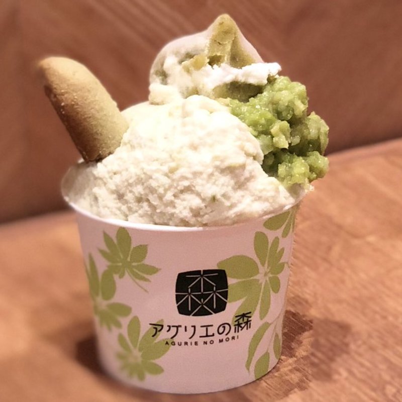 ずんだづくしパフェ(喜久水庵 JR仙台駅店 )