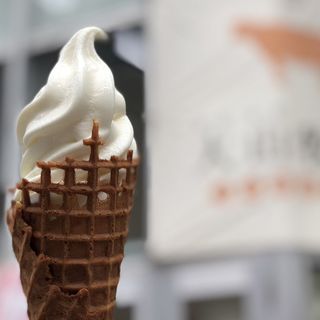 ソフトクリーム(うしおじさん 丸亀町店 )