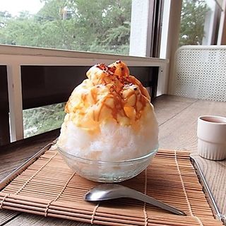 プリンカキ氷(菓子・茶房 チェカ （cheka）)
