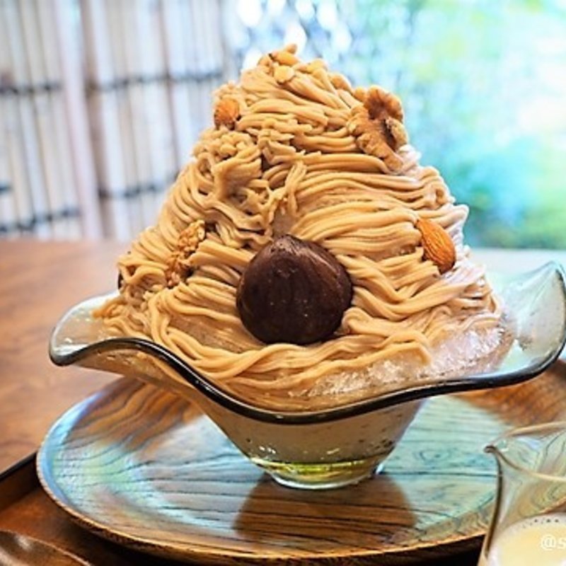 モンブランかき氷(菊乃井 本店 （菊の井）)