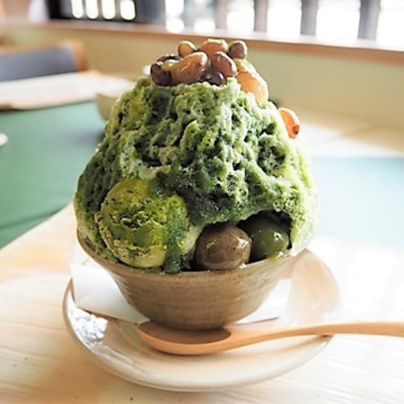 宇治抹茶アイス氷(福寿園 宇治工房 福寿茶寮)