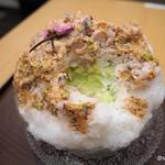 桜ピスタチオ氷(金山とまと 西大須店)