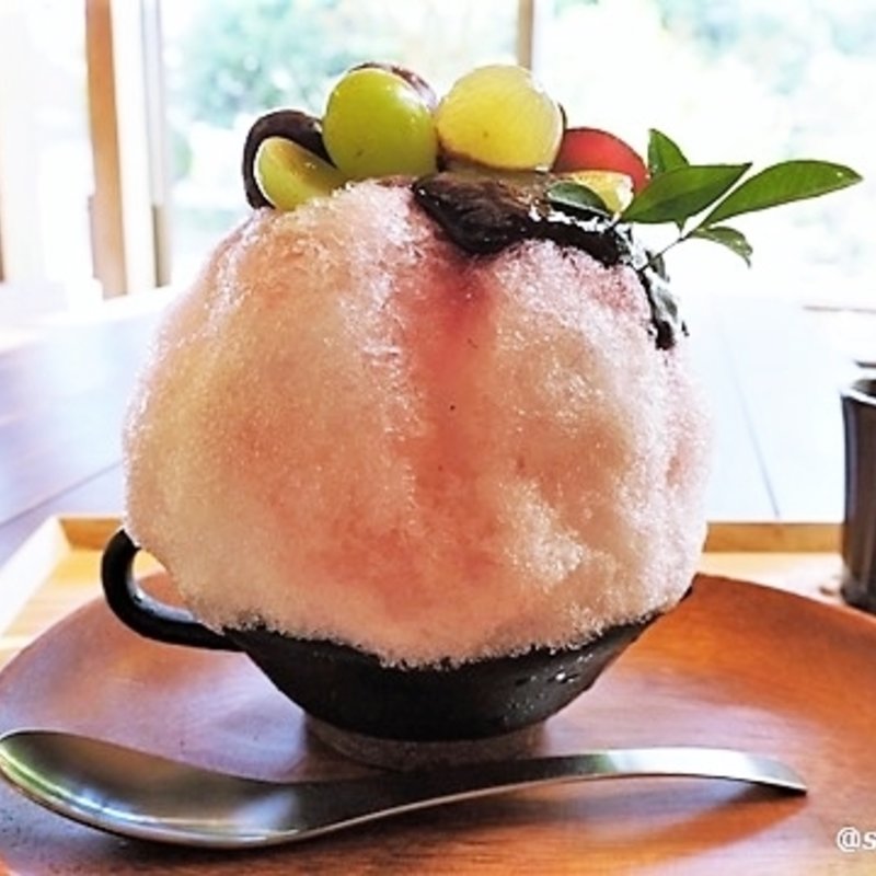 かき氷　ぶどう(ビーンズママ)