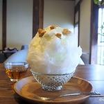 レアチーズかき氷　(カフェ フクバコ （coffee fukubako）)