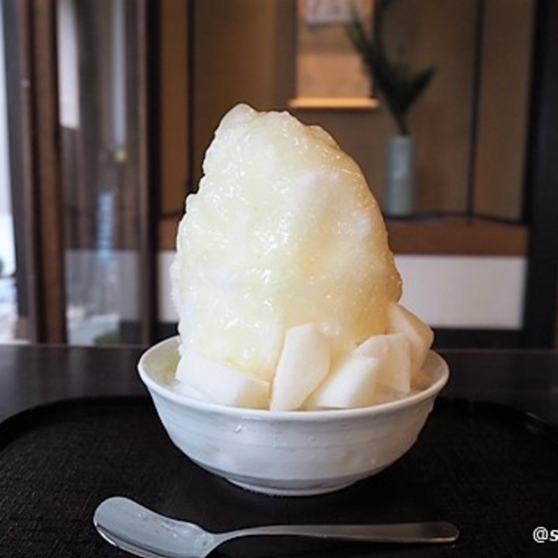 八幡の梨氷(走井餅老舗 )