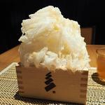 かき氷　米飴キャラメル(イナズマ お米研究所)