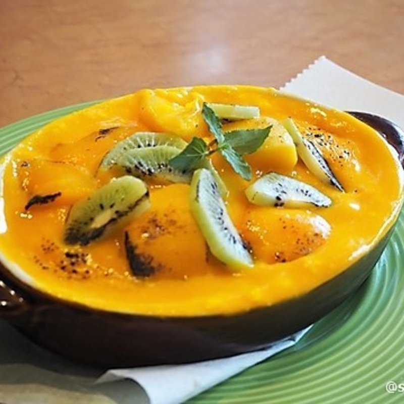 アイスグラタン　マンゴー(梅田 かき氷 ICE HOLIC アイスホリック)