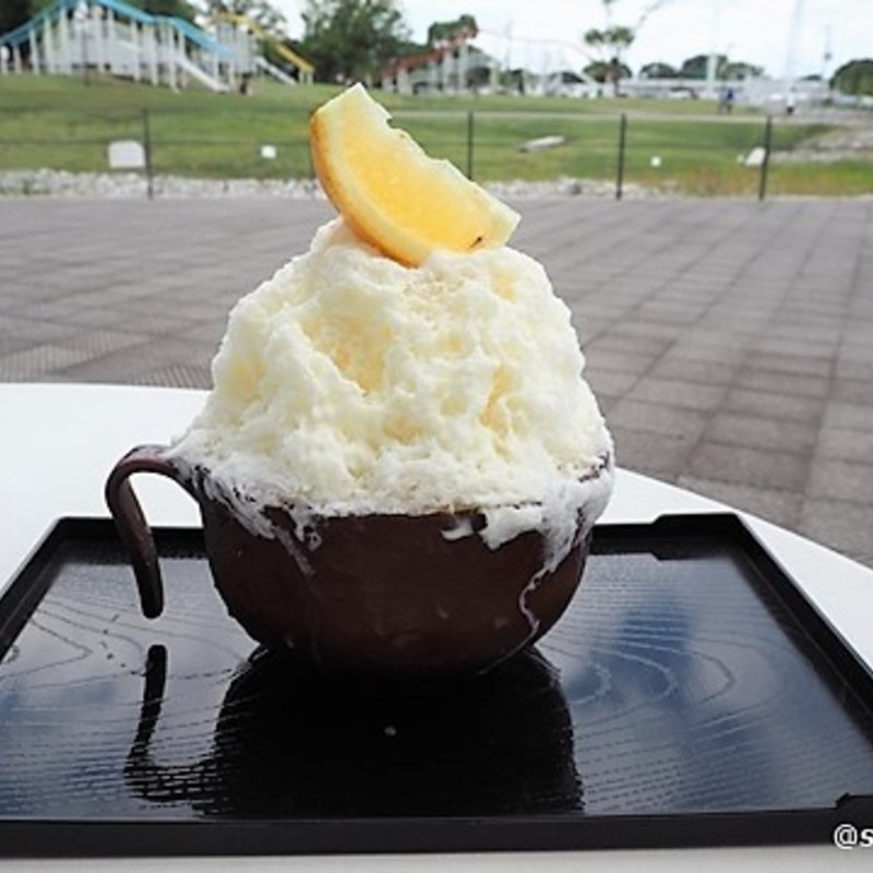 れもんなみるく(奈良の氷屋ヒノデさん )