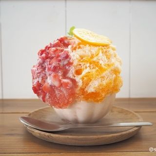オレンジストロベリー　小(食堂カフェ YUZUNOHA)