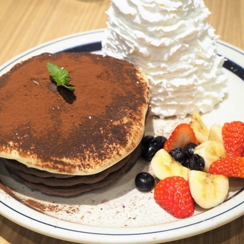 ココアティラミスパンケーキ(Eggs ’n Things 梅田茶屋町店)