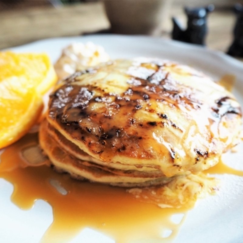 ブリュレパンケーキ(町家cafe pancake風鈴)