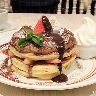 生チョコミルフィーユパンケーキ(バター 神戸ハーバーランドumie店 （Butter）)