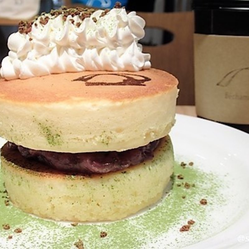 あずきホイップパンケーキ(Béchamel Café（ベシャメルカフェ）)