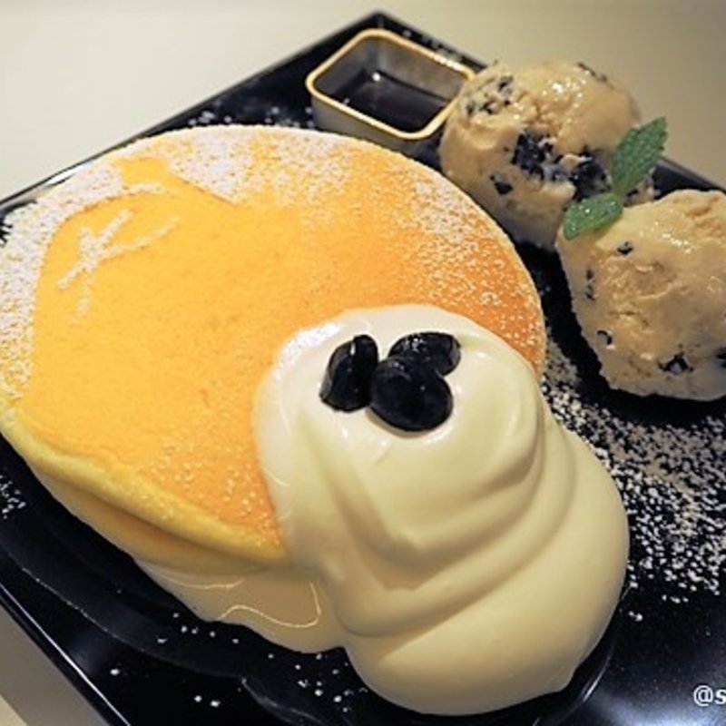 サンド店限定京都パンケーキ きな粉(PANCAKE ROOM 京都タワーサンド店)