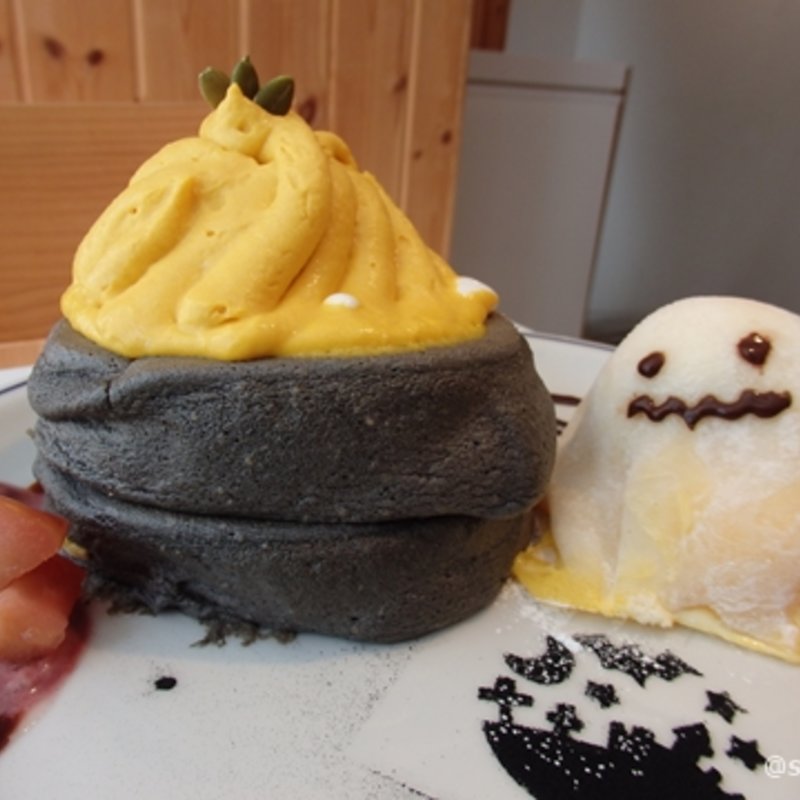 ハロウィンホラーナイトパンケーキ(elk 京都河原町店 )