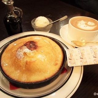 ぐりとぐらのパンケーキ セット(cafe Mon （カフェ モン）)