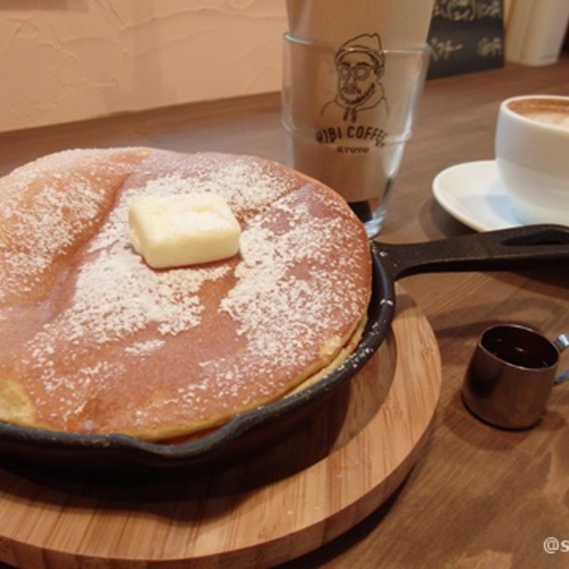 メープルパンケーキ(asipai ＋ HIBICOFFEE KYOTO （アジパイ＋ヒビコーヒー）)