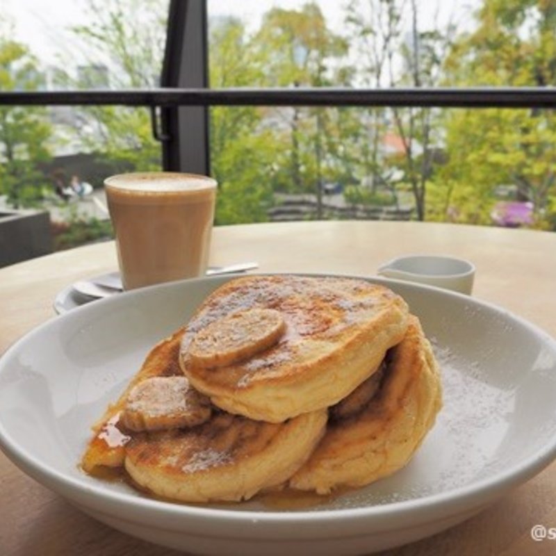 リコッタパンケーキ/フレッシュバナナ/コームハニーバター(bills 表参道)