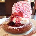 バレンタインパンケーキ