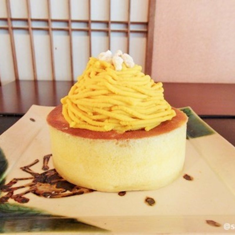 北海道産白皮かぼちゃパンケーキ(雪ノ下 京都本店)