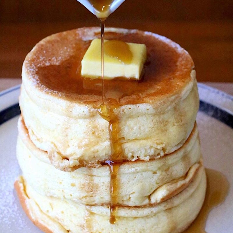 プレーンパンケーキ(eggg Cafe 小平本店)