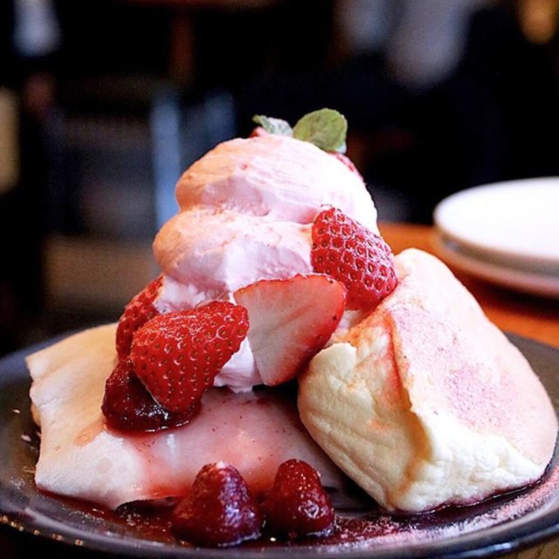 苺大福パンケーキ(ESPRESSO D WORKS)