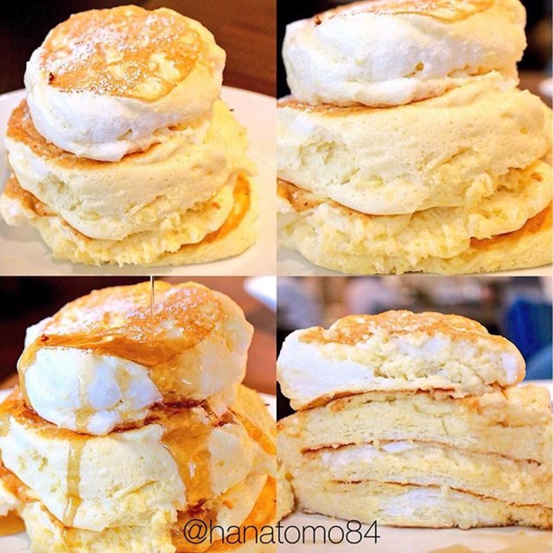 むさしの森珈琲特製ふわっとろパンケーキ(おはしＣａｆｅガスト杉並井草店)