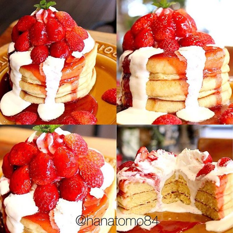 ストロベリーパンケーキ(ガーデナーズ北戸田)