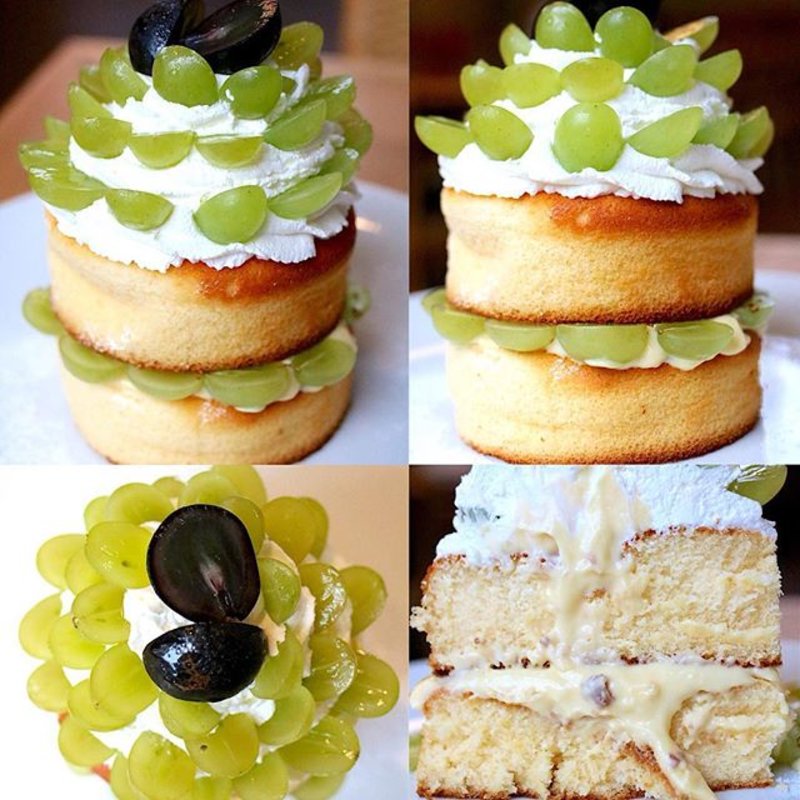 グリーンシードレスホットケーキ(サンデーブランチ 下北沢店)