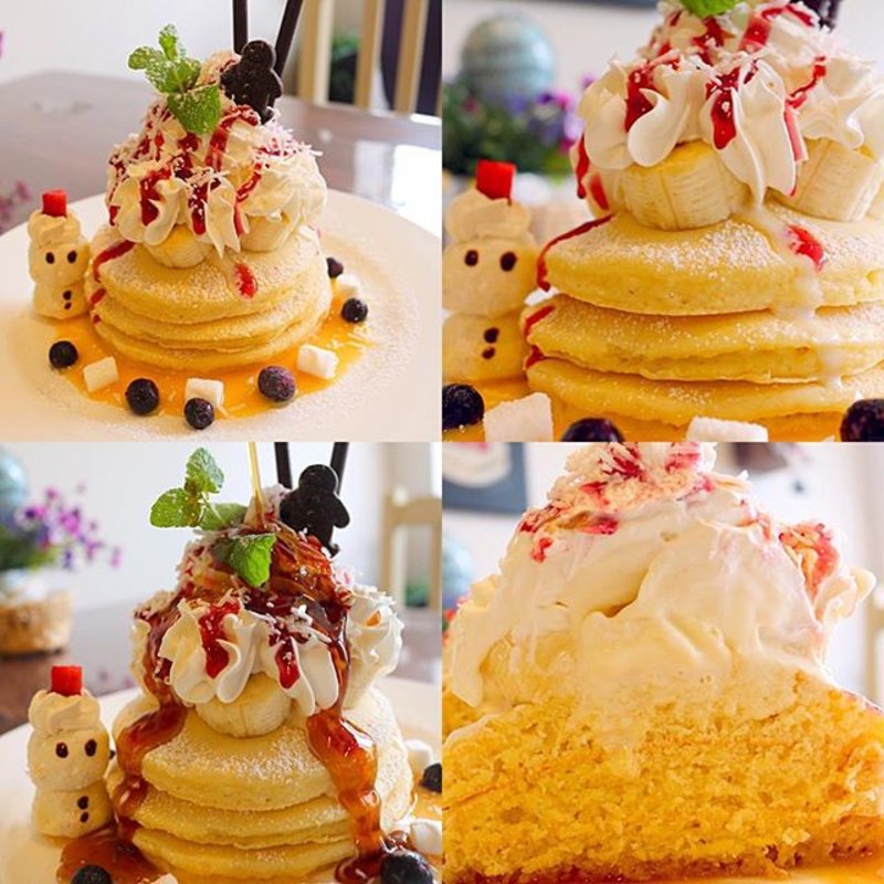 スノーパンケーキ(カフェシュシュ)