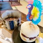 ハニーフルーツあんバーガー