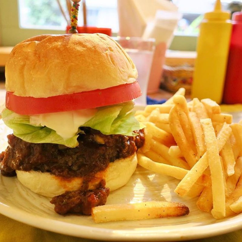 ハンバーガー(木道天国)