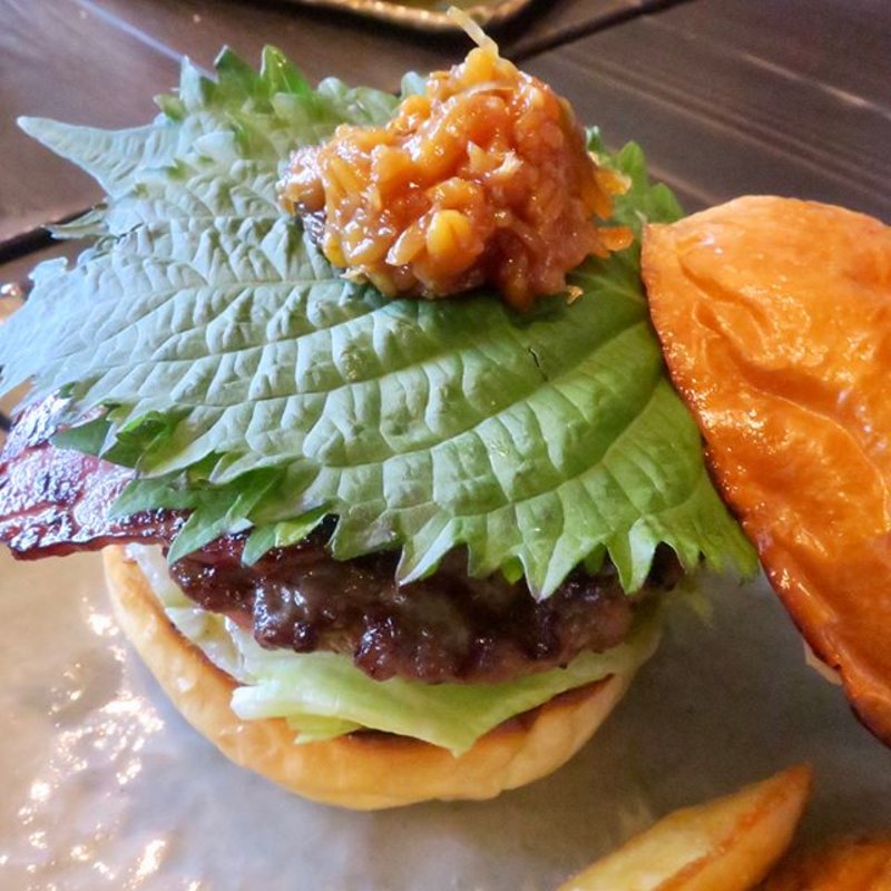 金山寺みそのハンバーガー(三六〇 さんろくまる)